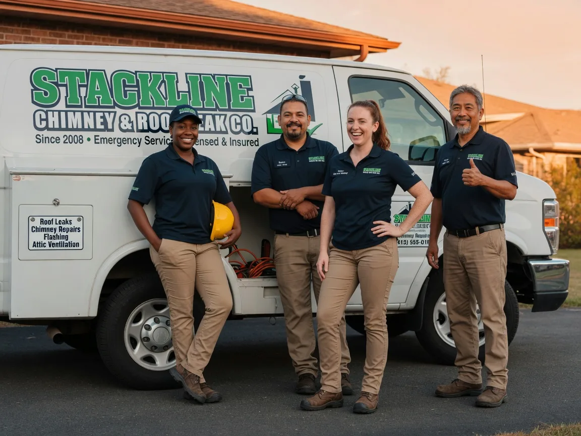 Chimney flashing repair company in Alamo, TX